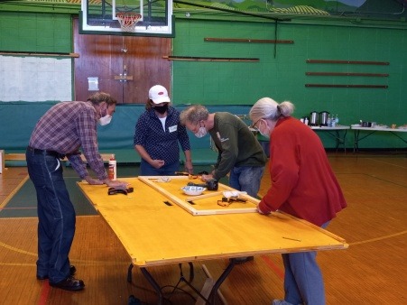 Window Dressers Community Build in Brattleboro VT 2021