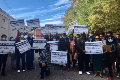 Work and Family Mobility Act Rally