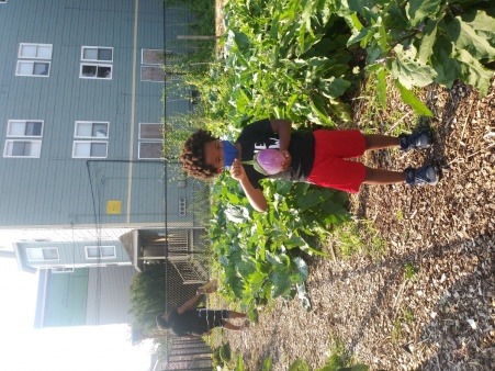 Graham and his eggplant