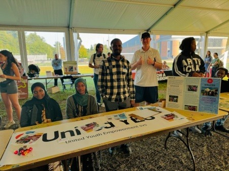 networking at bates Fair