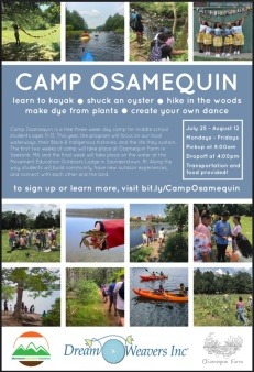 Camp Osamequin flier
