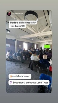 Food Justice Workshop Series