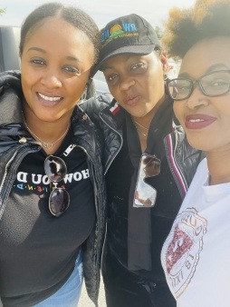 Annick, Aline and Anne Marie