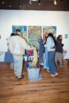 Artist Potluck & Clothing Swap https://gallery.gioroper.com/antiartistpotluck/