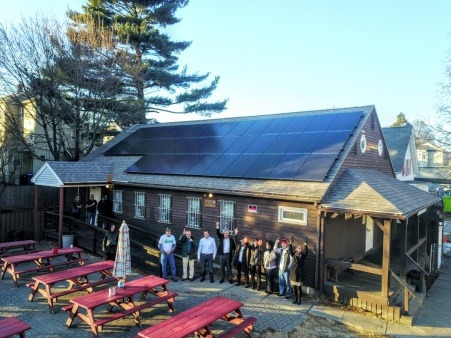 solar on the Mustard Seed Catholic Worker House