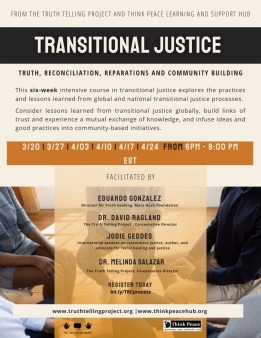 Upcoming course on Transitional Justice
