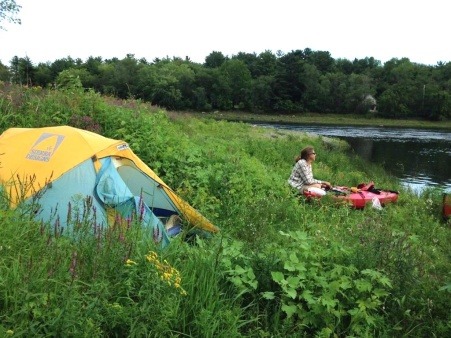 typical PRPT tent site