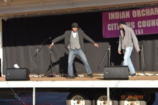 Youth participating at the Food Truck Festival