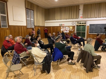 A presentation on Hardwick’s food hub