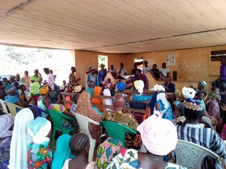 Town hall meeting at Giema Dama with community people and members of the team to discuss on the work of the organization and the significance of education. The organization organized a tuition free summer class for over 300 children with support from local fund raising