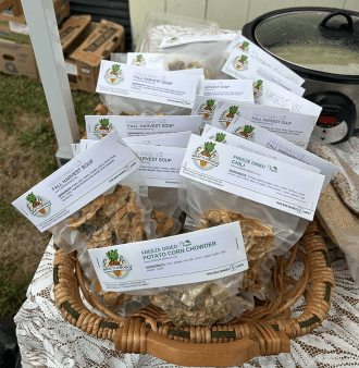 FD Soup at Share the Harvest Stand