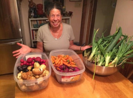 Fresh garden produce