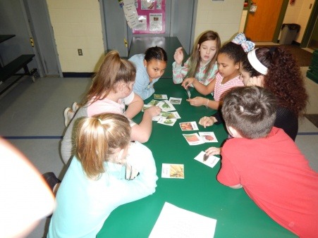 BANRC - Students garden planning with Farm to School