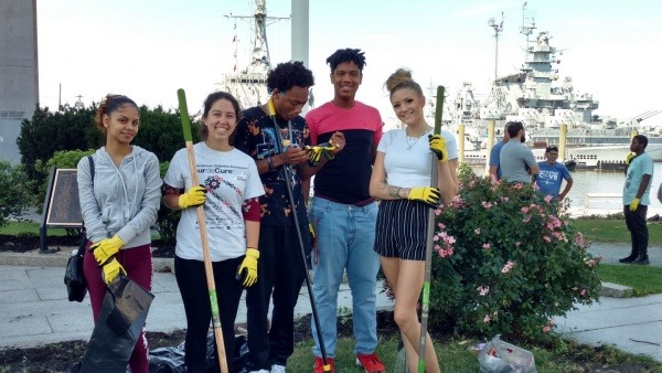 "Hortensia" Volunteers