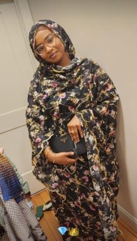 Board Secretary Hanane Goni who is an IT specialist