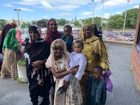 Community Members Enjoying EID