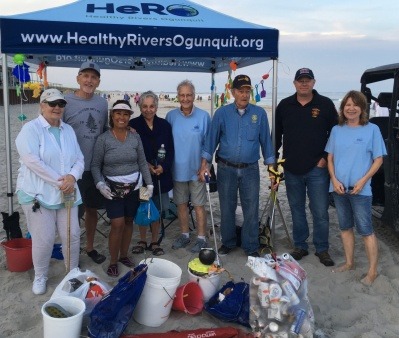 Ogunquit Beach Cleanup Participants