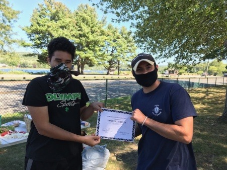 Interns receive Certificate of Completion