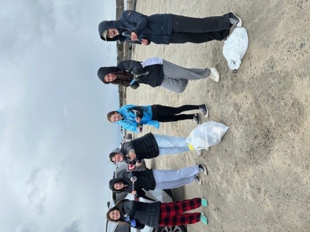 beach clean up