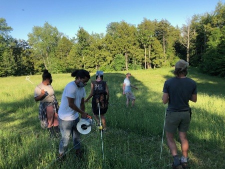 North Star Members learn to move electric fence for intensive cattle grazing