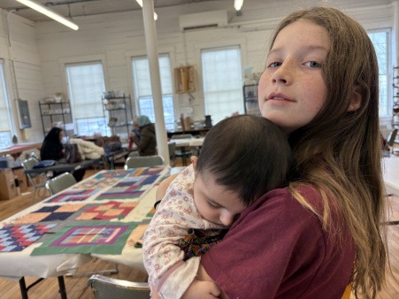 Collaborative process and childcare as part of an earlier SHELL event, Jan. 2026 (featuring Nuala + Wagma) Collaborative process and childcare as part of an earlier SHELL event, Jan. 2026 (featuring Nuala + Wagma)