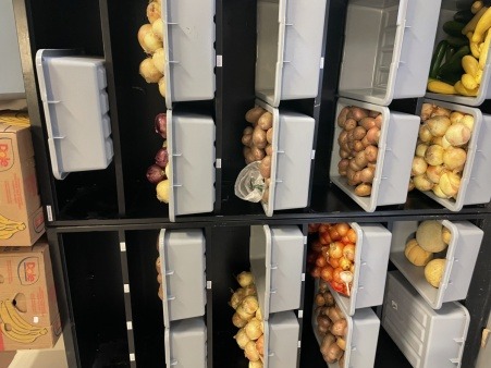 Produce in our pantry