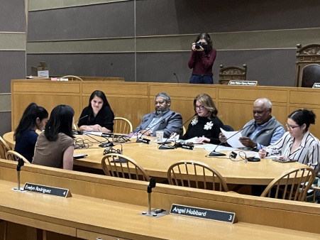 Youth testify at Board of Alders transportation hearing