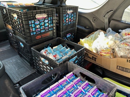Food Donation before school break