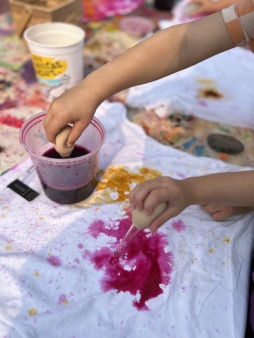 Collaborative plant-based art