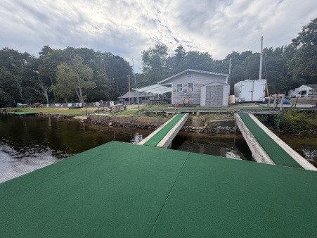 Aqua Riders Waterfront and Existing Shoreline Conditions