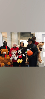 Anita, Ava House Christmas toy giveawy