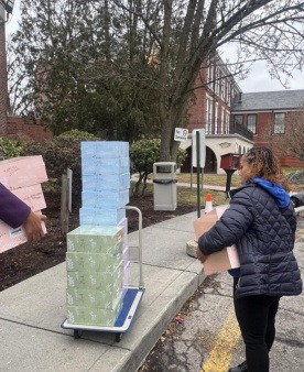 Mary Elisa Mahoney Supported Delta Omicron Zeta Chapter of Zeta Phi Beta Sorority, Incorporated Global Day of Service