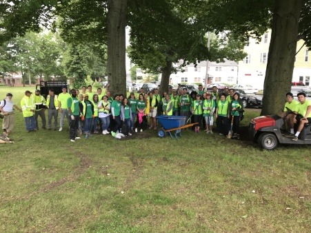 Tree Planting at Gurdon Bill Park, June 2018