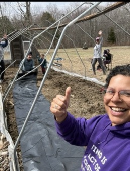 Hoop House restoration 1