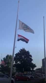 Egyptian Flag Raise