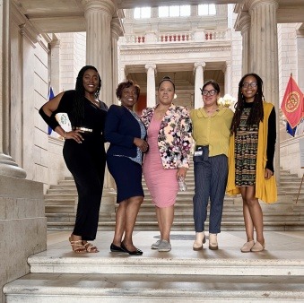 RICBW and Rhode Island Black Business Association Advocate at the State House 