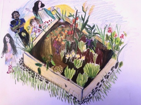 Julia's Garden in Process