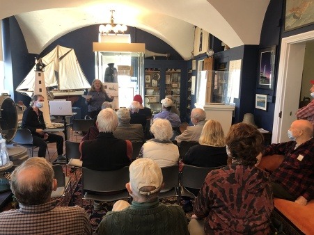 The Jibboom Club meets monthly at the Custom House