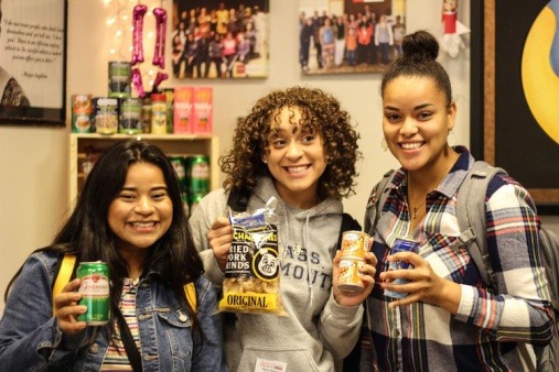 Keene State College students benefit from The Daily Good's Global Foods Pantry.
