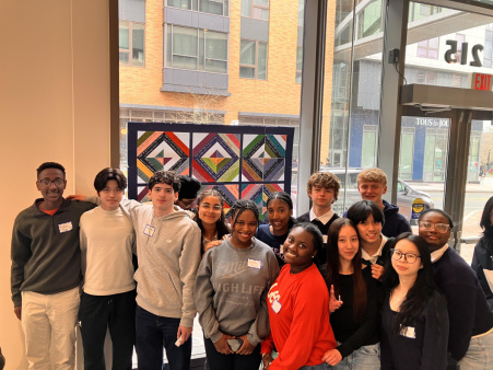 Malden Youth Climate Summit Organizers Post Summit Photo of Malden Youth Climate Summit