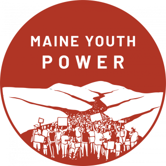 This is our logo, we had it designed by an artist from Vinalhaven Maine after a listening session with our organization. 