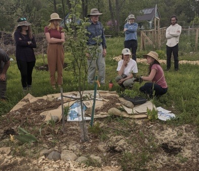 Permaculture Class Planting Guilds