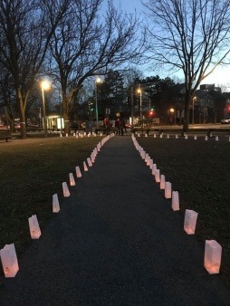 Celebrating "People Before Highways" day along Melnea Cass Boulevard