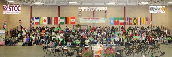 Group photo of morning High School participants