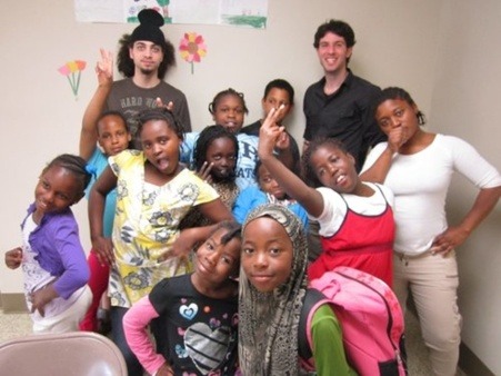 The Children of MLK musical at Elmbrook Housing project