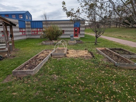Repaired Raised Garden Beds