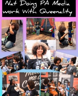 Our Graduated Queen Media Nat working Queenality  Care events and gigs 