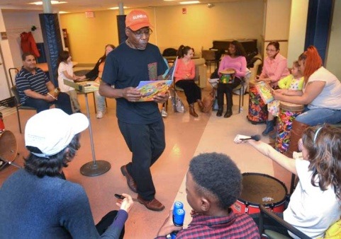 The Rhythm of our Stories” with teaching artist Cornell Coley