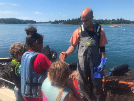 Visiting aquaculture farms