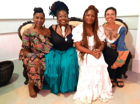 Performers during the 2022 Multidisciplinary Artist Salon at Epsilon Spires